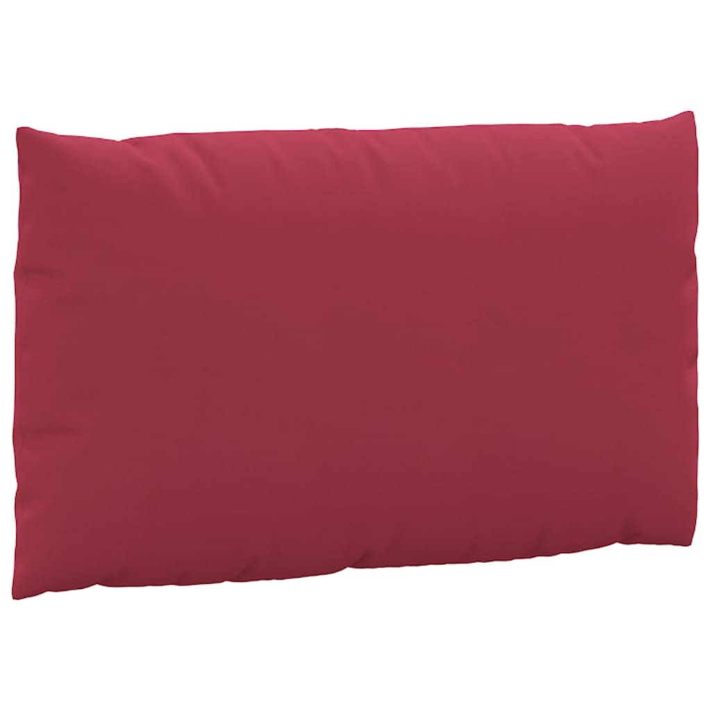 vidaXL Perne pentru canapea din paleți, 3 buc., roșu vin, textil vidaXL Perne pentru canapea din paleți, 3 buc., roșu vin, textil