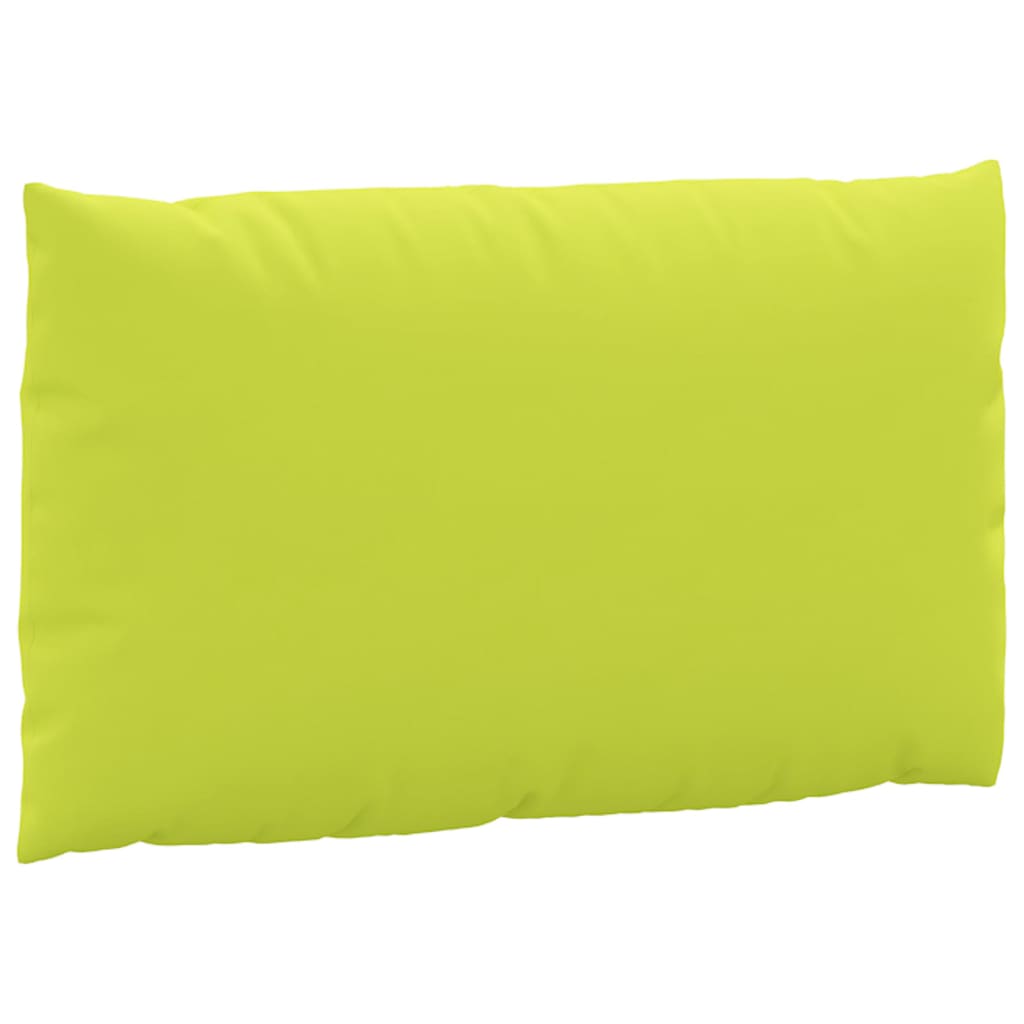 vidaXL Perne pentru canapea din paleți, 3 buc., verde aprins, textil