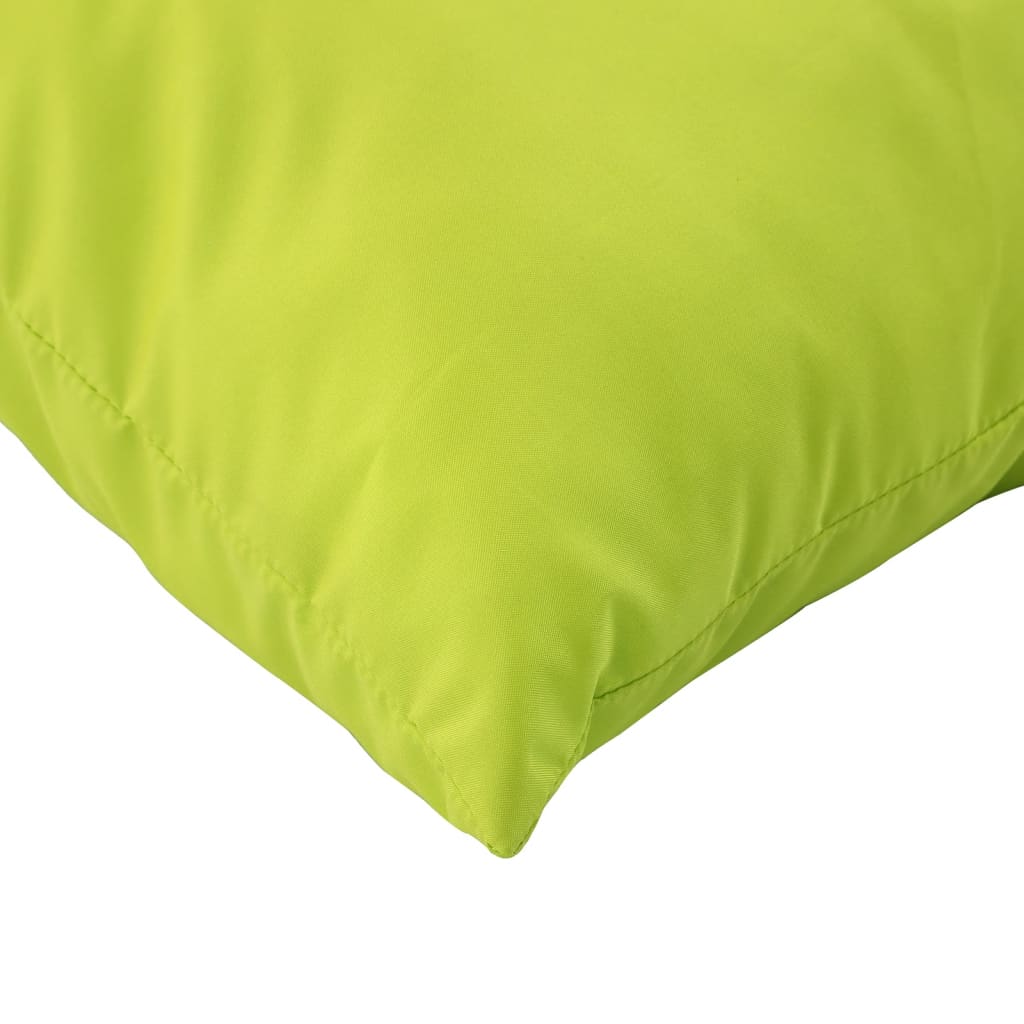 vidaXL Perne pentru canapea din paleți, 3 buc., verde aprins, textil