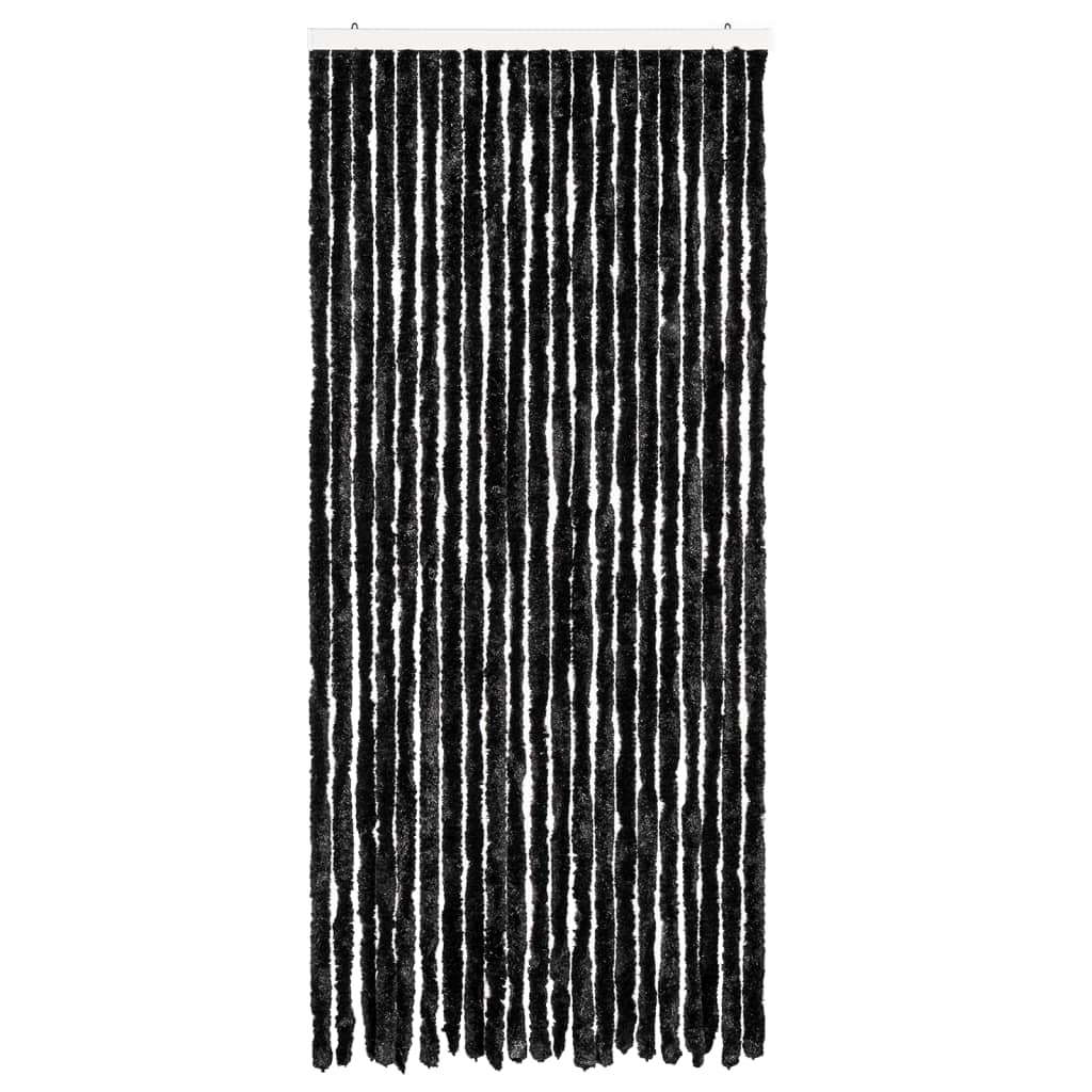 vidaXL Perdea pentru insecte, antracit, 90x200 cm, chenille vidaXL Perdea pentru insecte, antracit, 90x200 cm, chenille