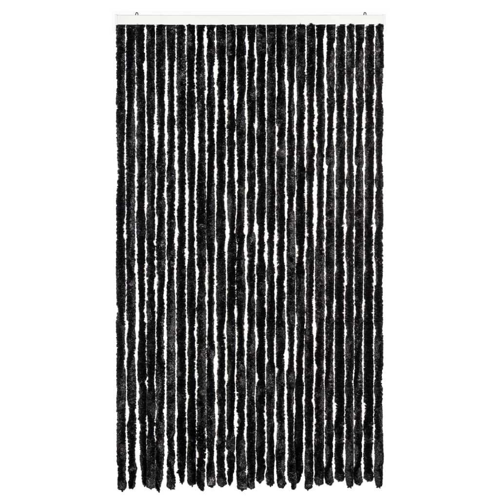 vidaXL Perdea pentru insecte, antracit, 118 x 220 cm, Chenille vidaXL Perdea pentru insecte, antracit, 118 x 220 cm, Chenille