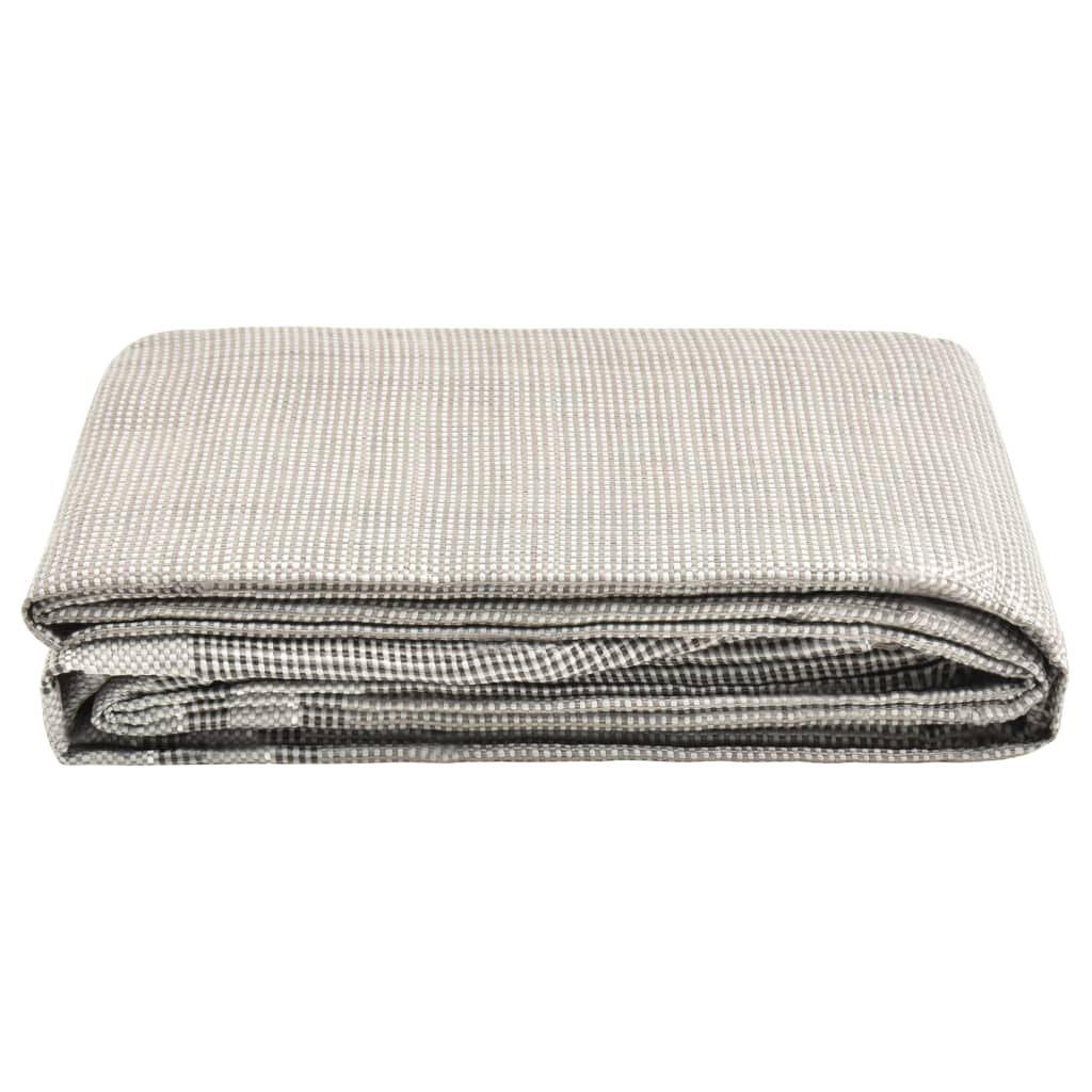 vidaXL Covor pentru cort, gri închis, 650 x 250 cm vidaXL Covor pentru cort, gri închis, 650 x 250 cm