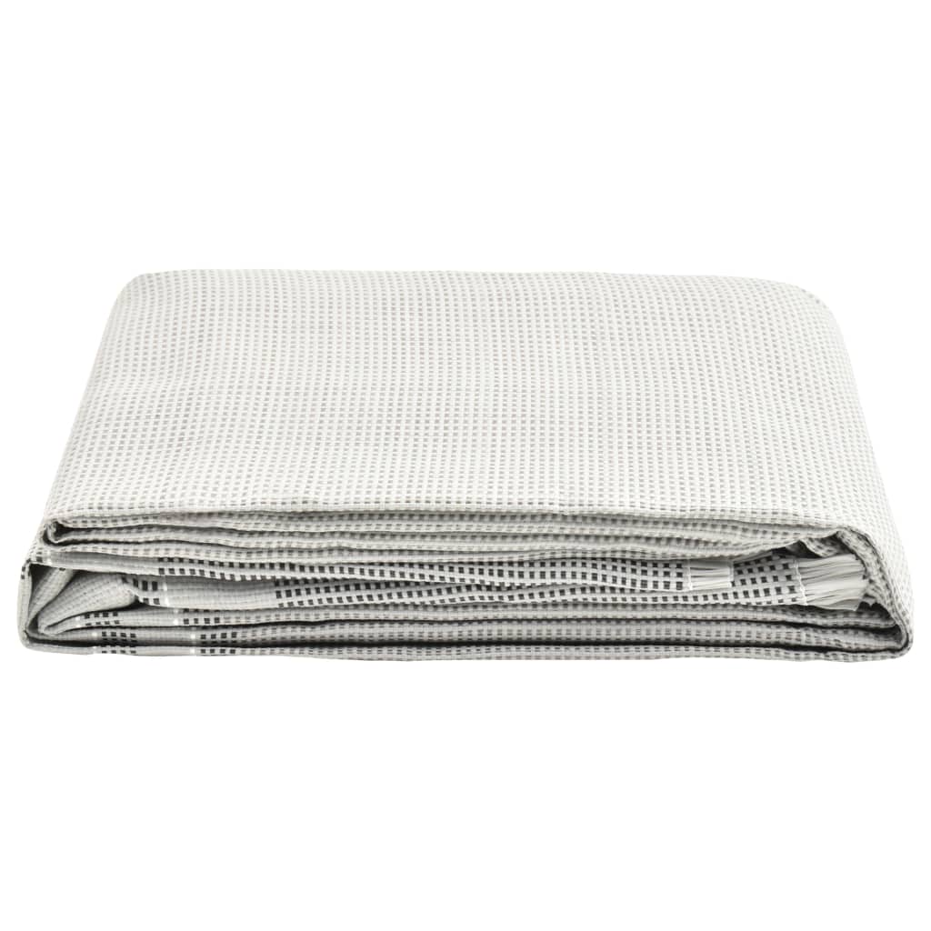 vidaXL Covor pentru cort, gri, 400x300 cm vidaXL Covor pentru cort, gri, 400x300 cm