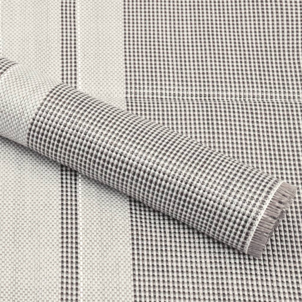 vidaXL Covor pentru cort, gri închis, 600x300 cm