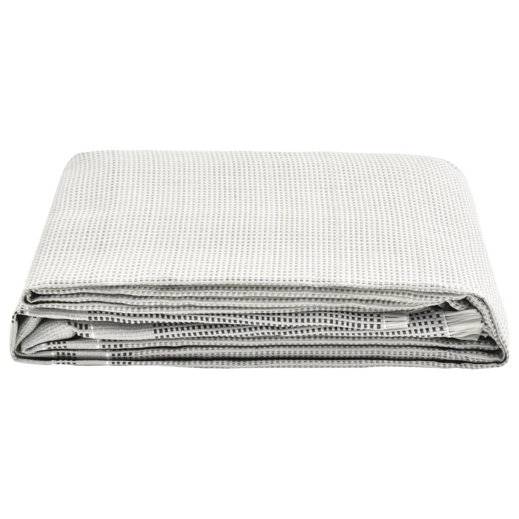 vidaXL Covor pentru cort, gri, 700x300 cm vidaXL Covor pentru cort, gri, 700x300 cm