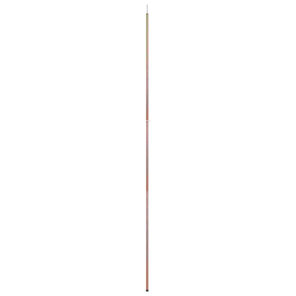 vidaXL Stâlp telescopic pentru cort, lungime 170-255 cm, oțel zincat vidaXL Stâlp telescopic pentru cort, lungime 170-255 cm, oțel zincat