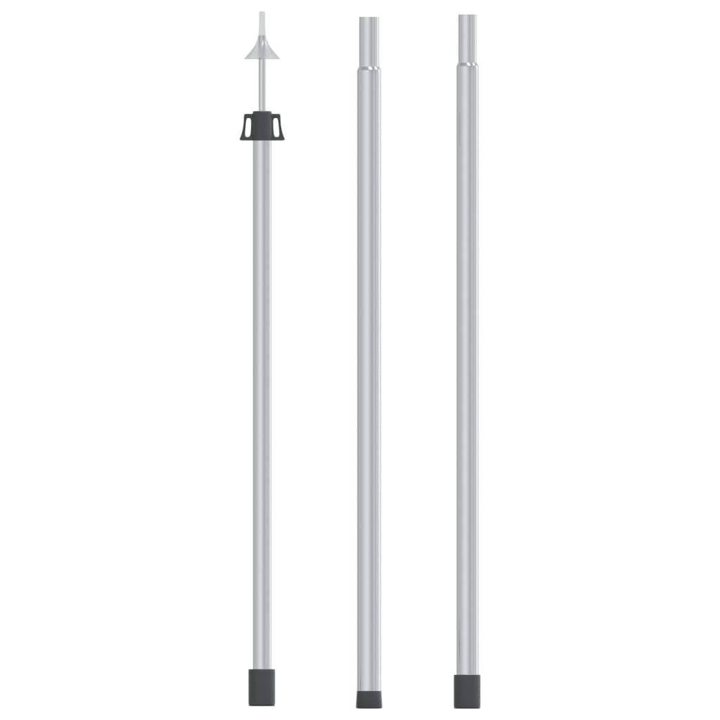vidaXL Stâlp telescopic pentru prelată, 102-260 cm, aluminiu vidaXL Stâlp telescopic pentru prelată, 102-260 cm, aluminiu