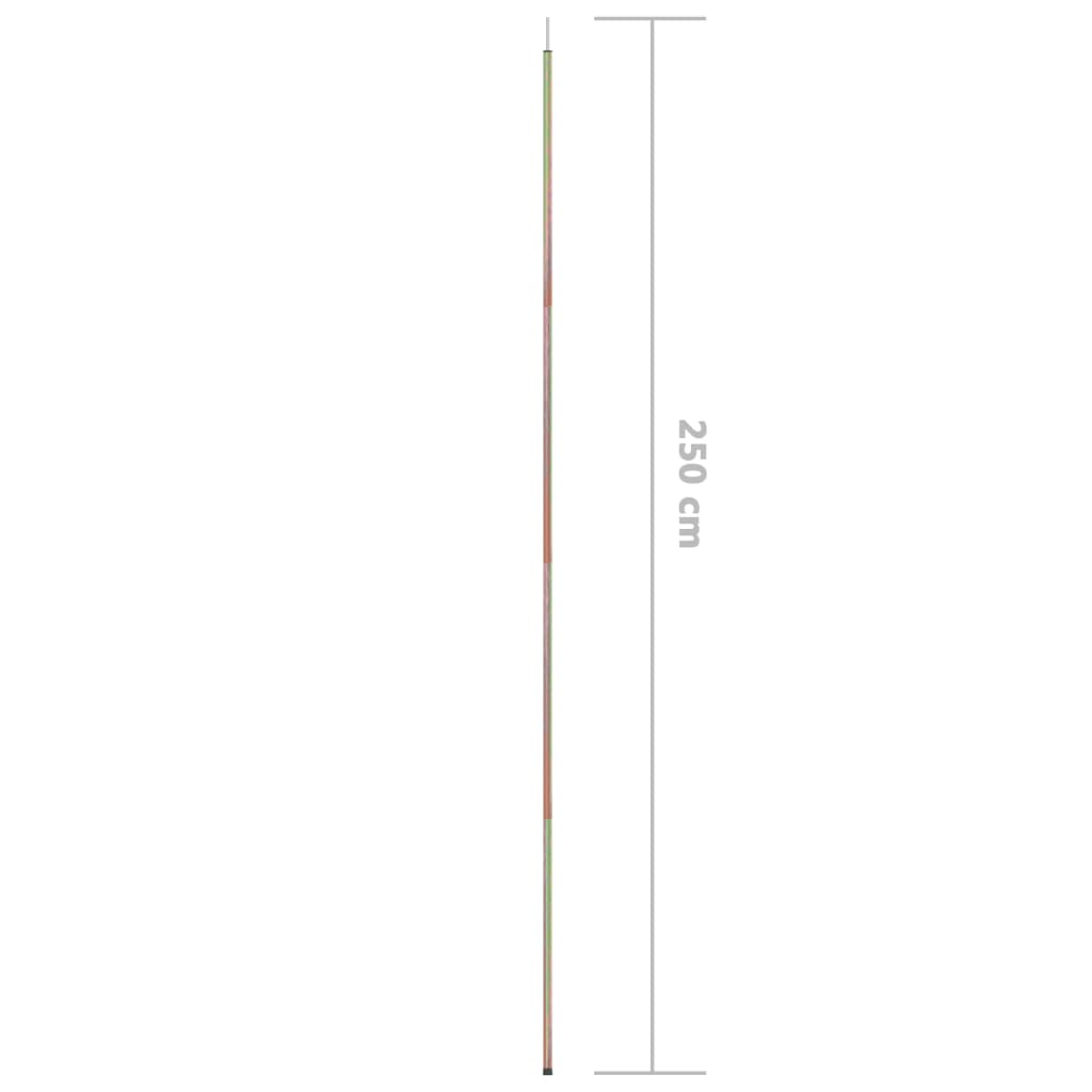 vidaXL Stâlp pentru parasolar, 250 cm, oțel zincat vidaXL Stâlp pentru parasolar, 250 cm, oțel zincat