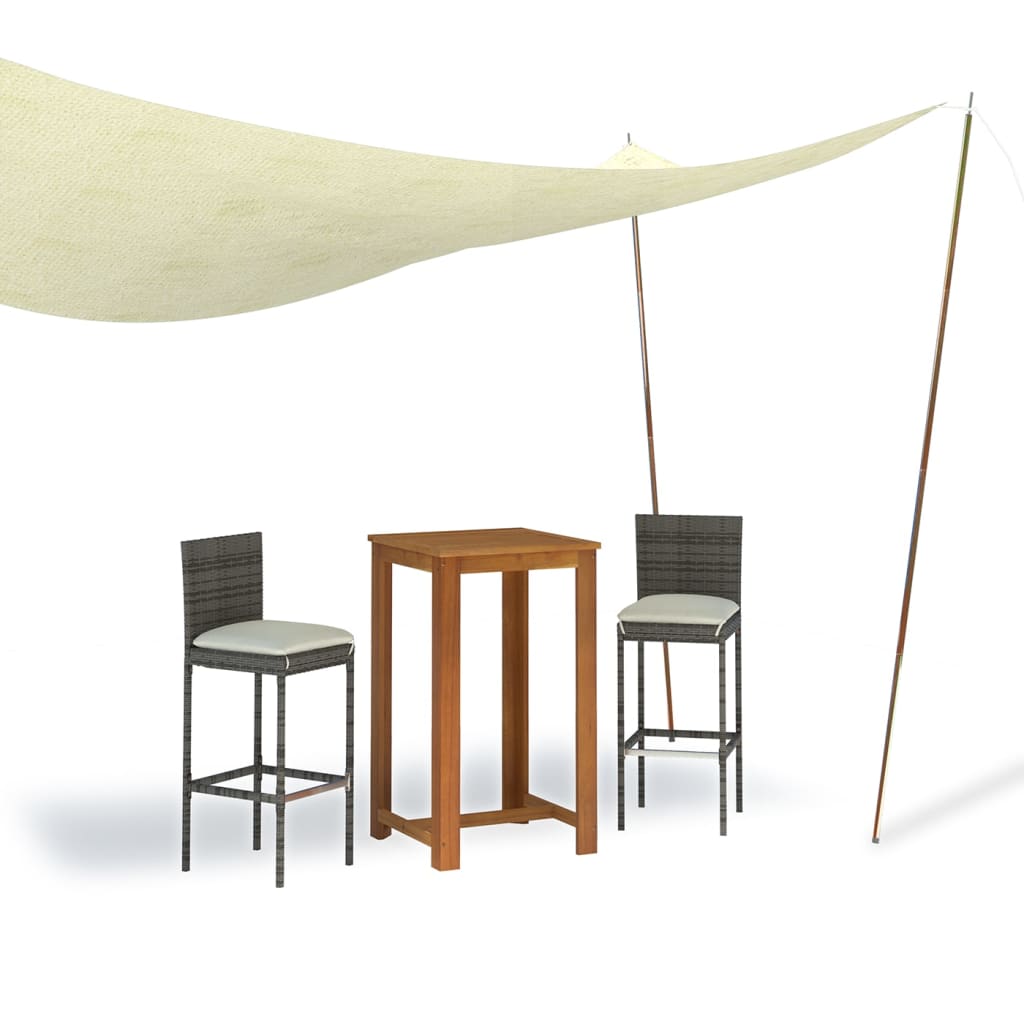 vidaXL Stâlpi pentru parasolar, 2 buc., 250 cm, oțel zincat vidaXL Stâlpi pentru parasolar, 2 buc., 250 cm, oțel zincat