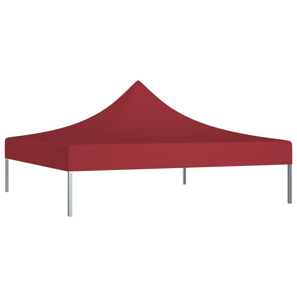 vidaXL Acoperiș pentru cort de petrecere, vișiniu, 3x3 m, 270 g/m² vidaXL Acoperiș pentru cort de petrecere, vișiniu, 3x3 m, 270 g/m²