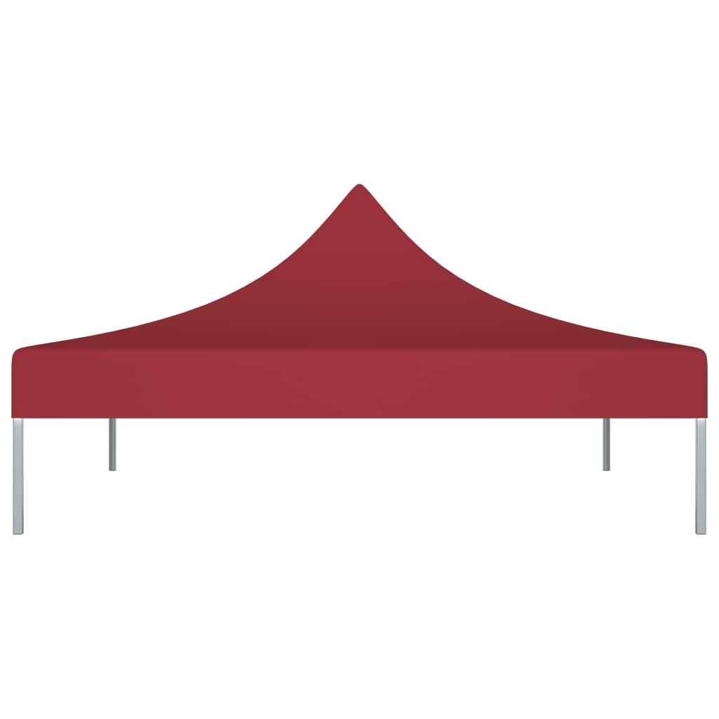 vidaXL Acoperiș pentru cort de petrecere, vișiniu, 3x3 m, 270 g/m² vidaXL Acoperiș pentru cort de petrecere, vișiniu, 3x3 m, 270 g/m²