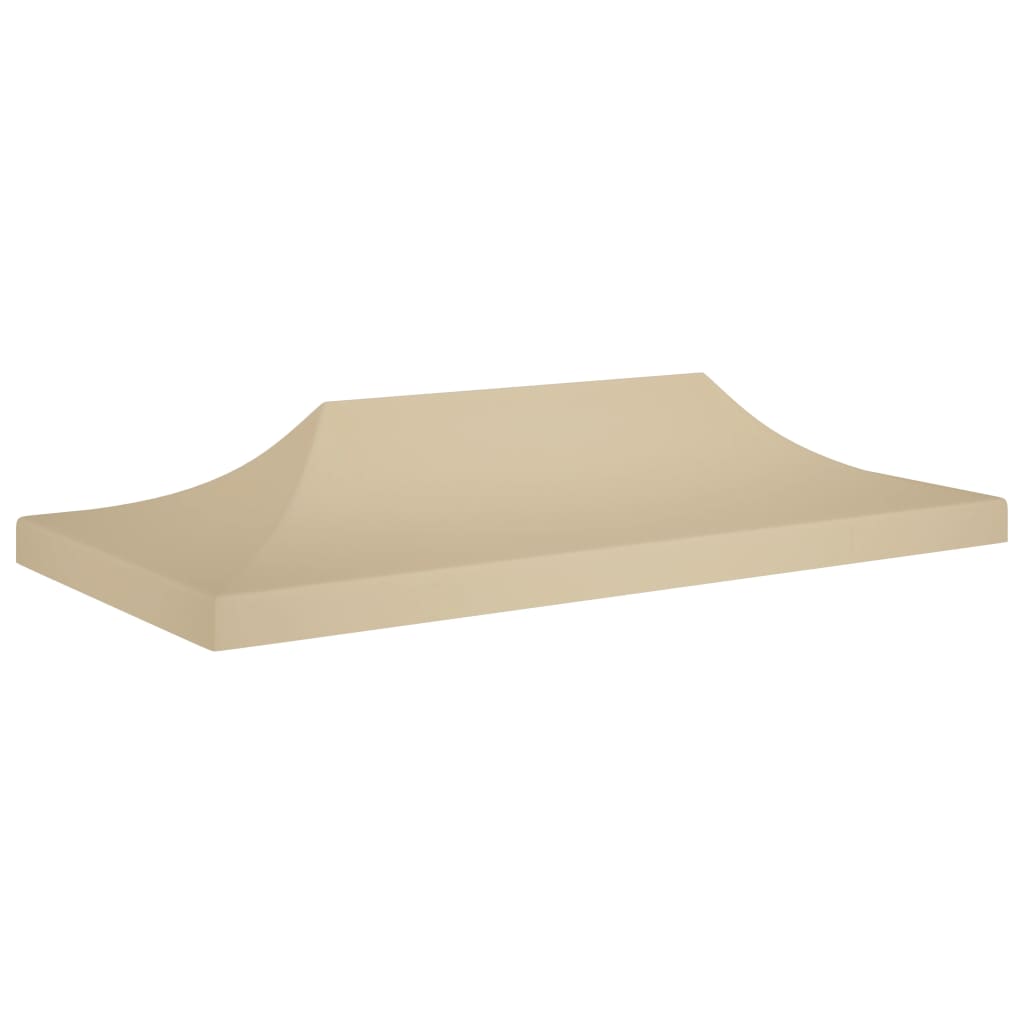 vidaXL Acoperiș pentru cort de petrecere, bej, 6 x 3 m, 270 g/m² vidaXL Acoperiș pentru cort de petrecere, bej, 6 x 3 m, 270 g/m²