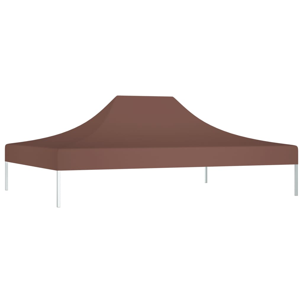 vidaXL Acoperiș pentru cort de petrecere, maro, 4 x 3 m, 270 g/m² vidaXL Acoperiș pentru cort de petrecere, maro, 4 x 3 m, 270 g/m²