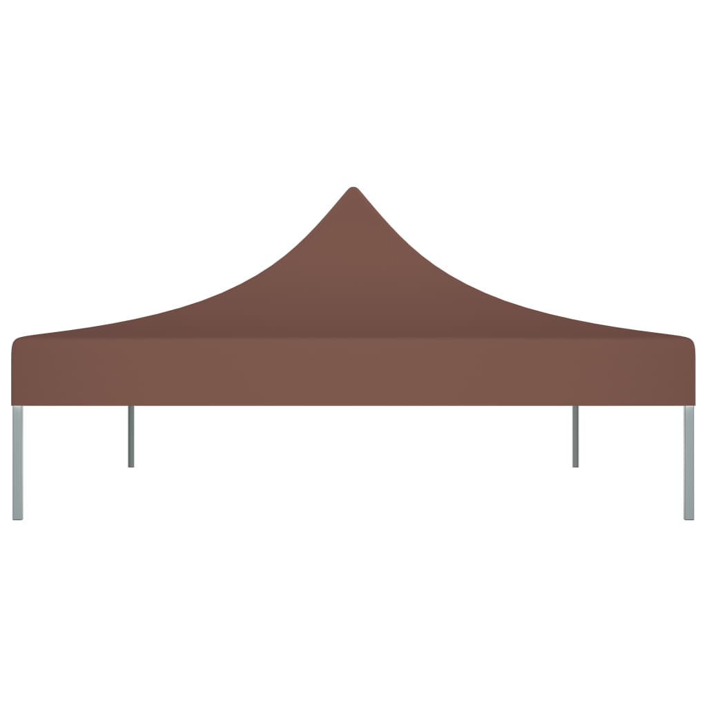 vidaXL Acoperiș pentru cort de petrecere, maro, 4 x 3 m, 270 g/m² vidaXL Acoperiș pentru cort de petrecere, maro, 4 x 3 m, 270 g/m²