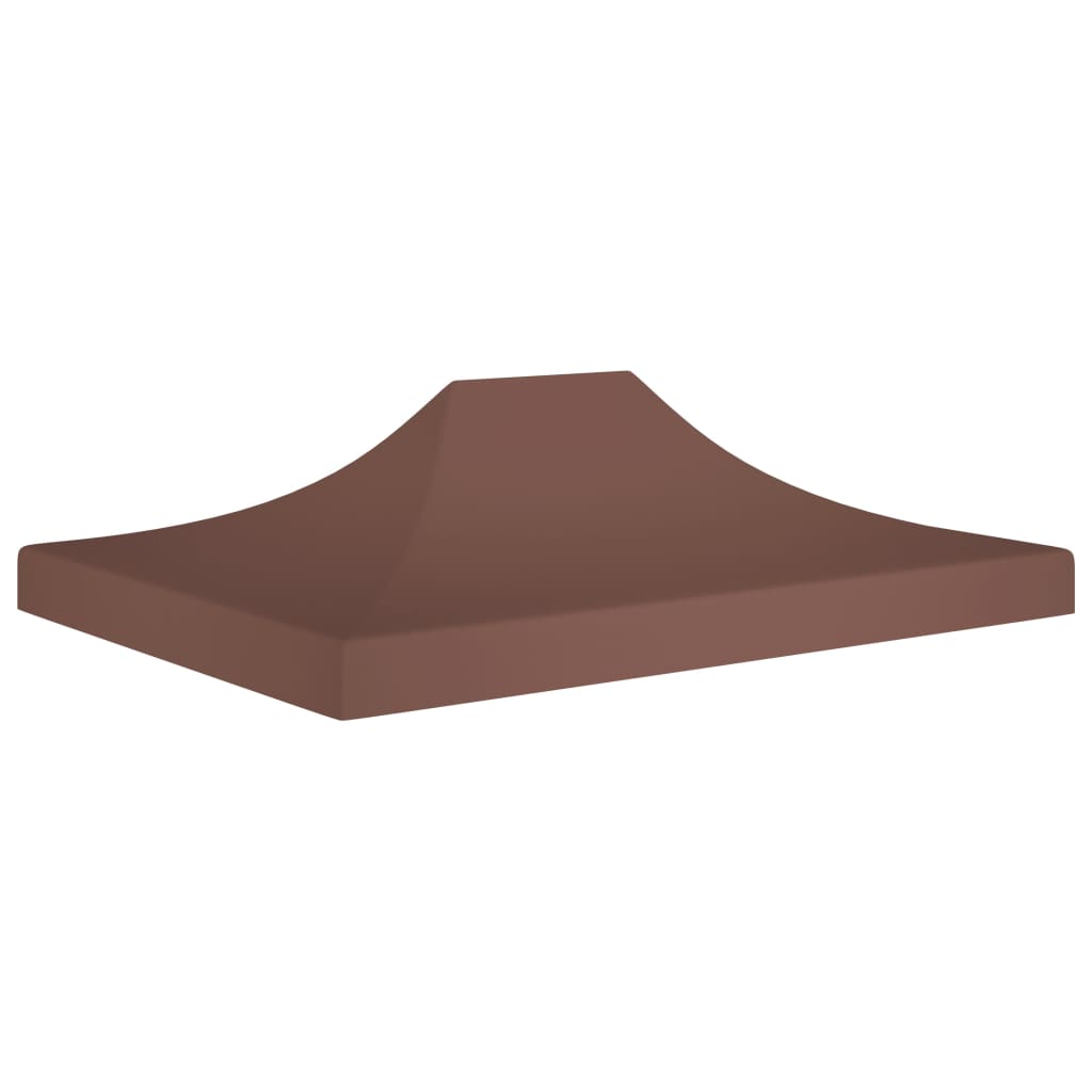 vidaXL Acoperiș pentru cort de petrecere, maro, 4 x 3 m, 270 g/m² vidaXL Acoperiș pentru cort de petrecere, maro, 4 x 3 m, 270 g/m²