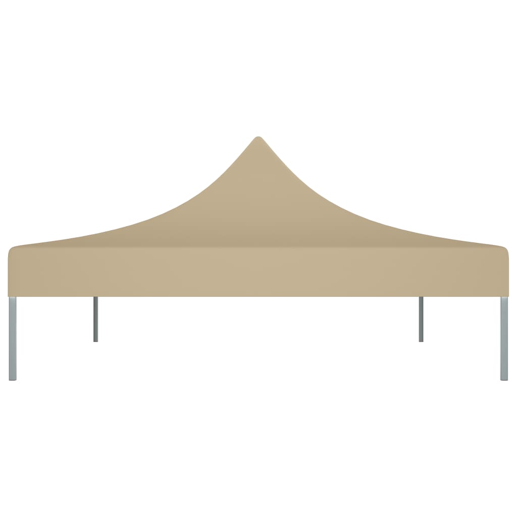 vidaXL Acoperiș pentru cort de petrecere, bej, 4,5 x 3 m, 270 g/m² vidaXL Acoperiș pentru cort de petrecere, bej, 4,5 x 3 m, 270 g/m²