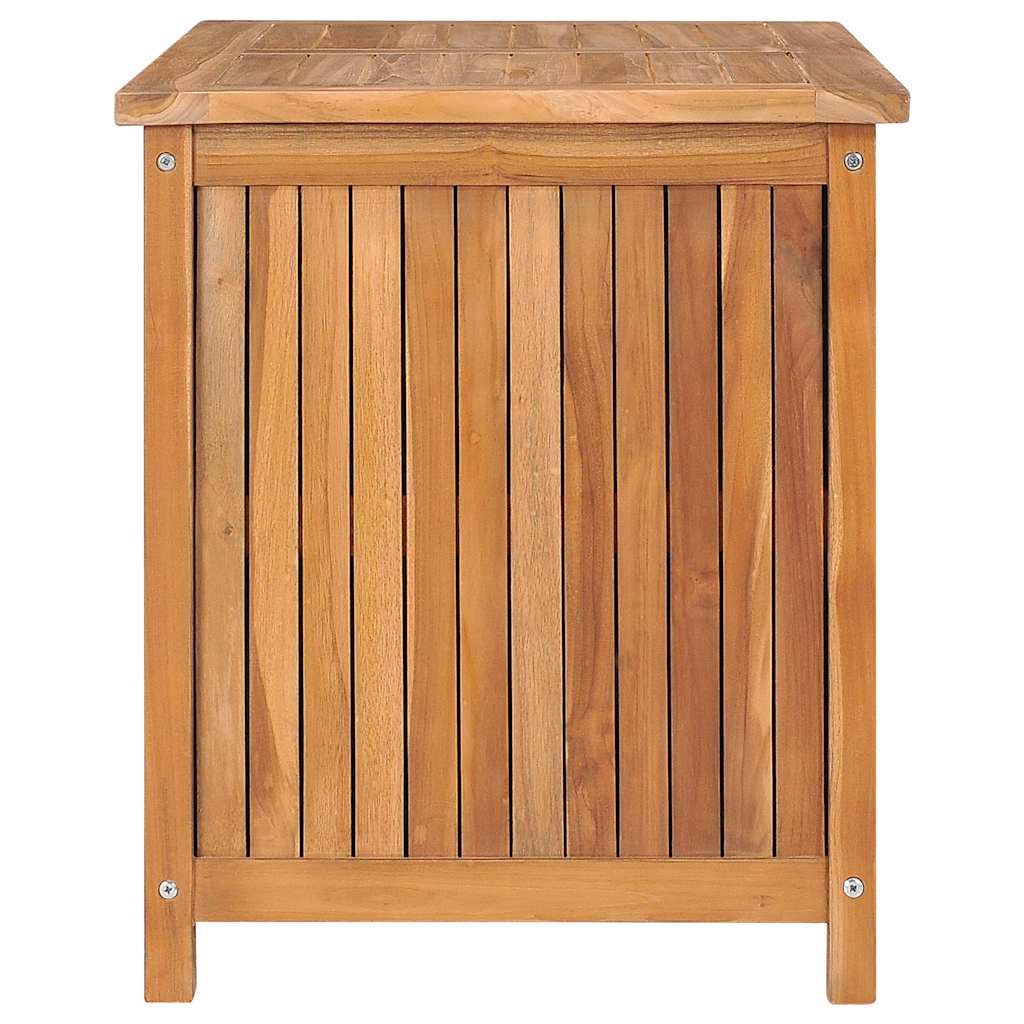 vidaXL Ladă de depozitare grădină, 90x50x58 cm, lemn masiv de tec vidaXL Ladă de depozitare grădină, 90x50x58 cm, lemn masiv de tec
