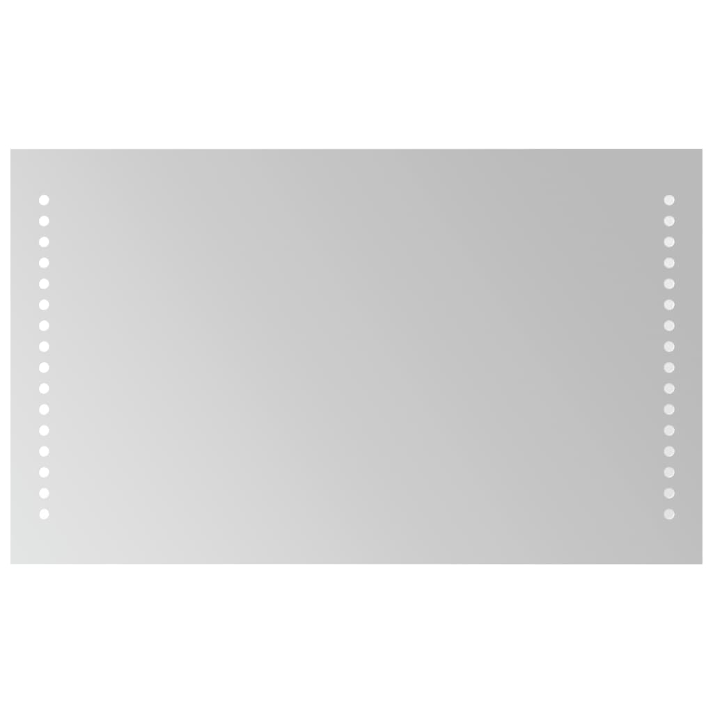 vidaXL Oglindă de baie cu LED, 30x50 cm