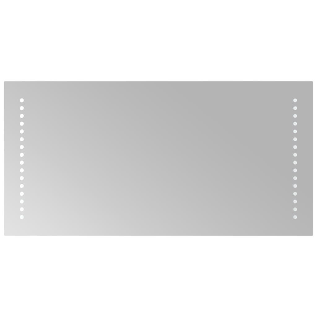vidaXL Oglinda de baie cu LED, 30x60 cm
