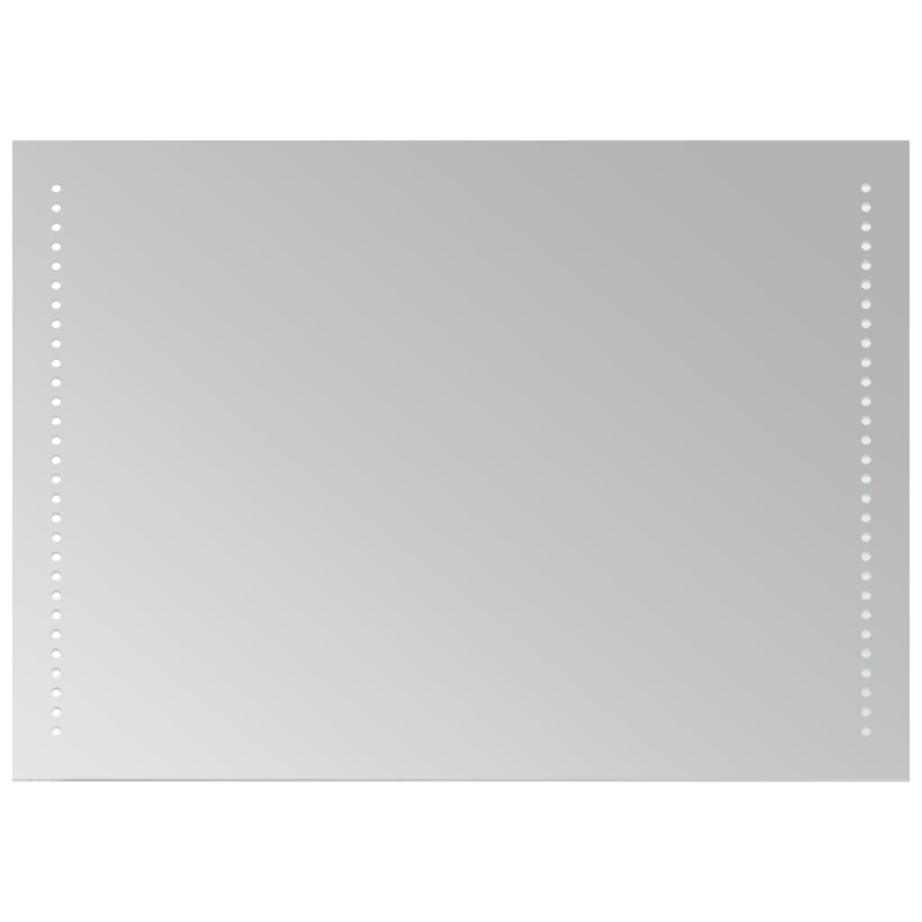 vidaXL Oglinda de baie cu LED, 50x70 cm