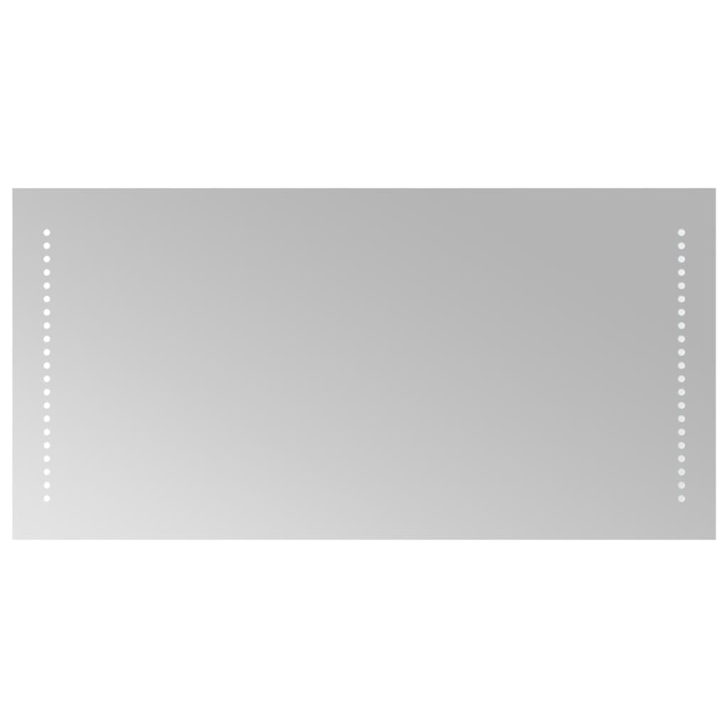 vidaXL Oglindă de baie cu LED, 40x80 cm