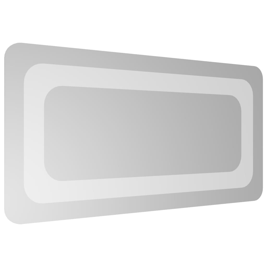 vidaXL Oglindă de baie cu LED, 20x40 cm