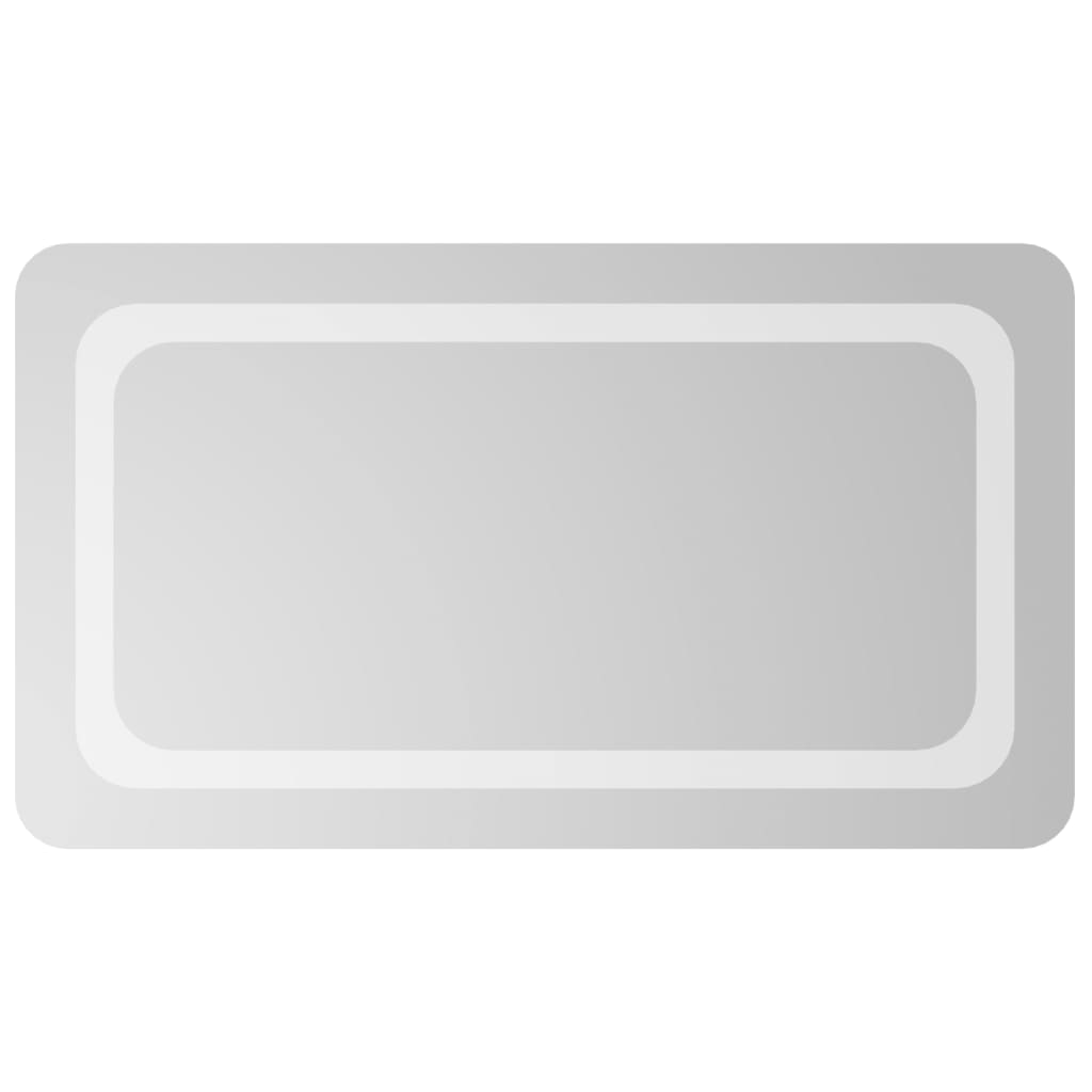 vidaXL Oglindă de baie cu LED, 40x70 cm