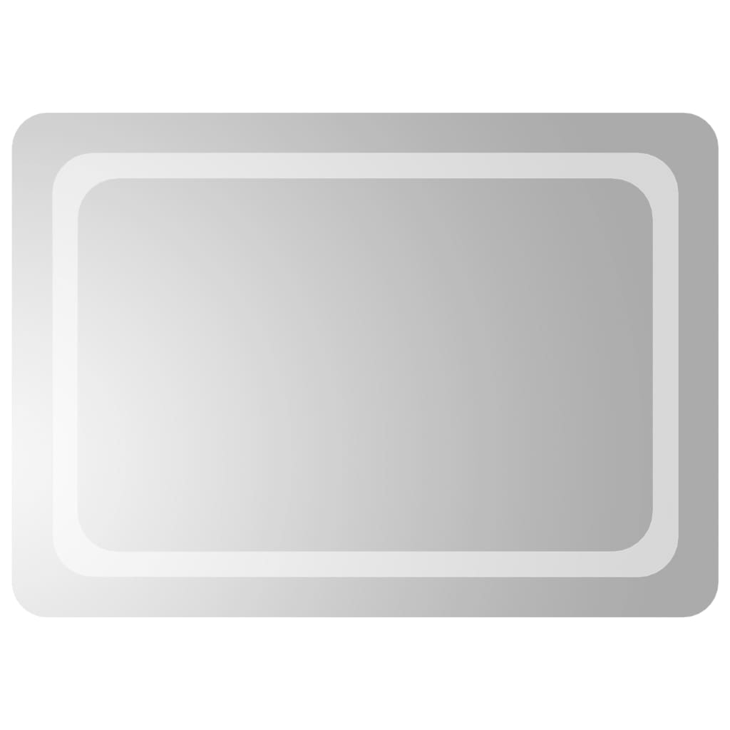 vidaXL Oglinda de baie cu LED, 50x70 cm