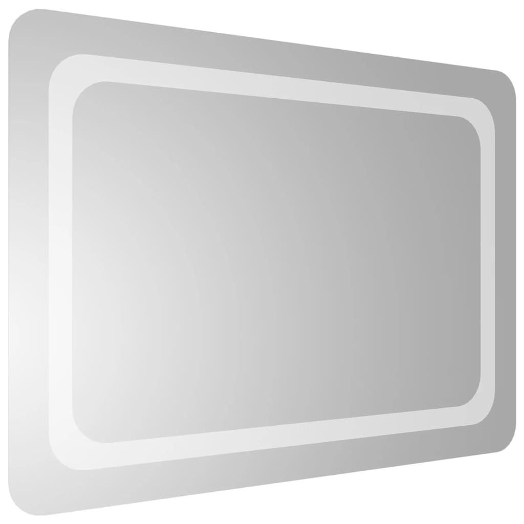 vidaXL Oglinda de baie cu LED, 50x70 cm