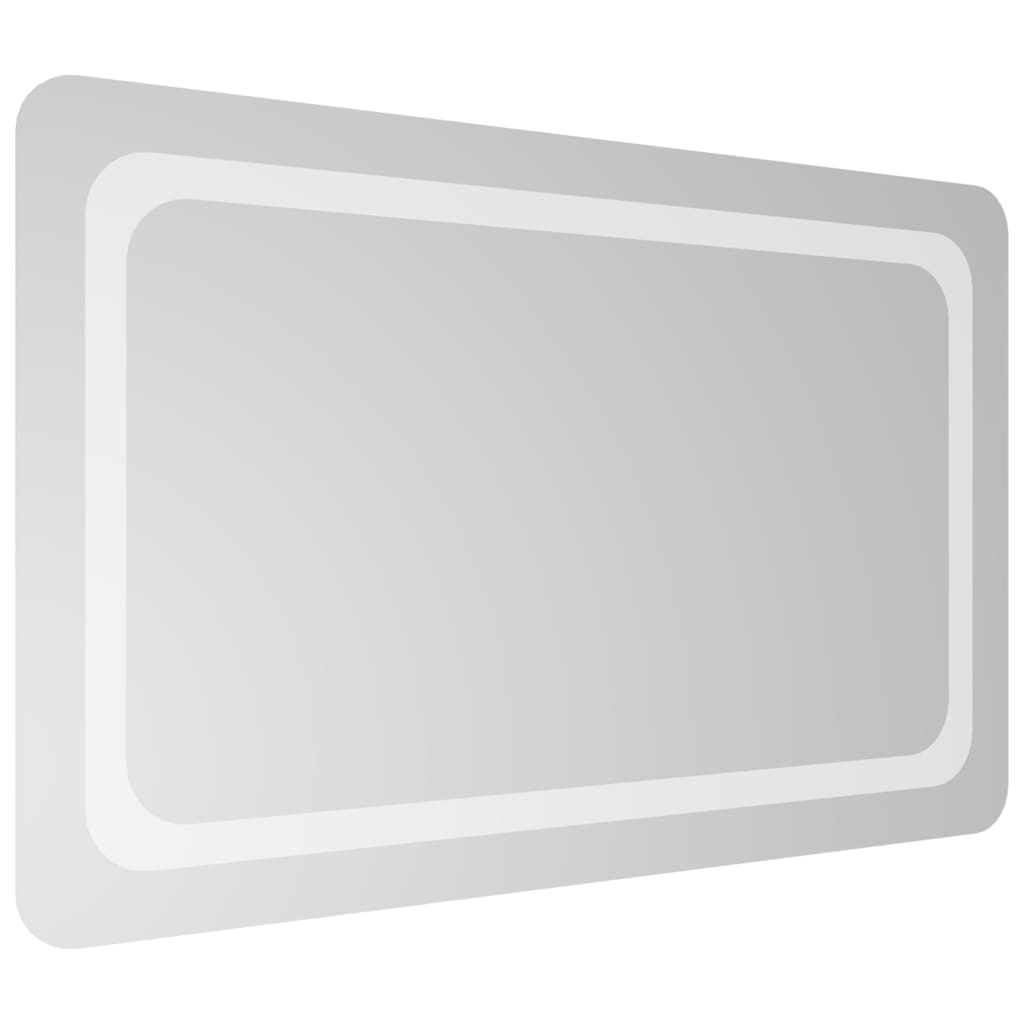 vidaXL Oglindă de baie cu LED, 50x80 cm