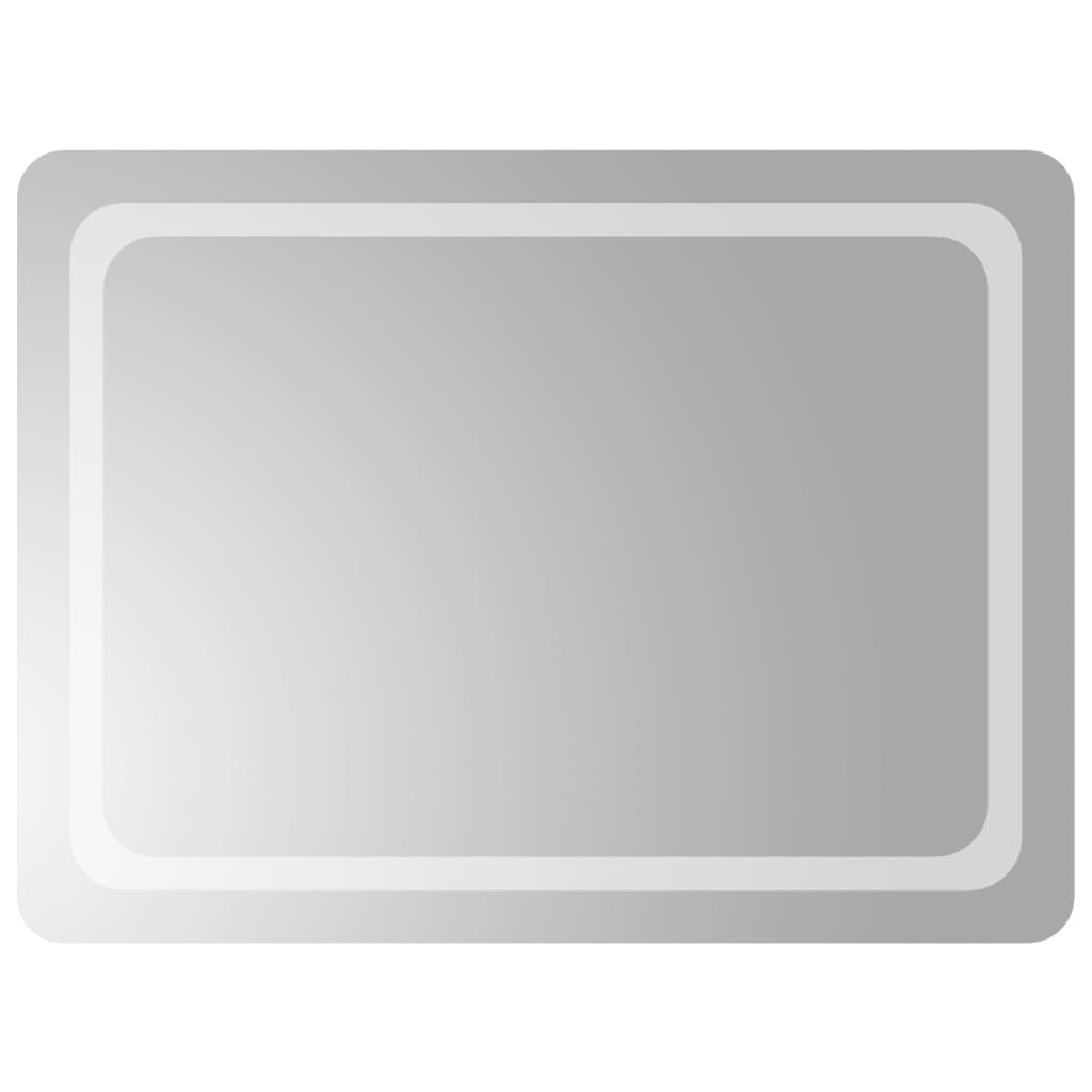 vidaXL Oglindă de baie cu LED, 60x80 cm