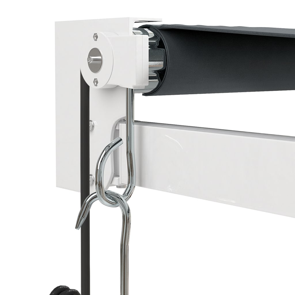 vidaXL Copertină retractabilă automată, antracit, 4,5x3 m vidaXL Copertină retractabilă automată, antracit, 4,5x3 m