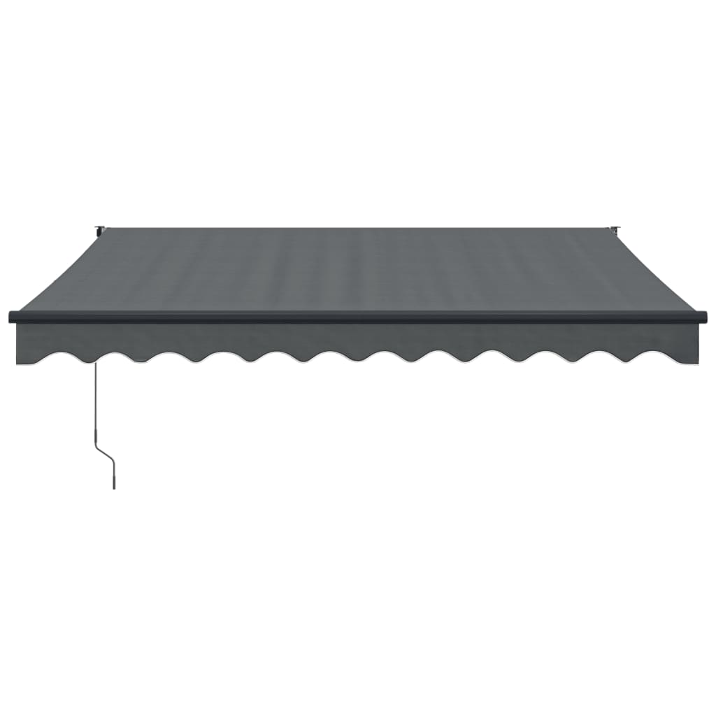 vidaXL Copertină retractabilă automată, antracit, 3x2,5 m vidaXL Copertină retractabilă automată, antracit, 3x2,5 m