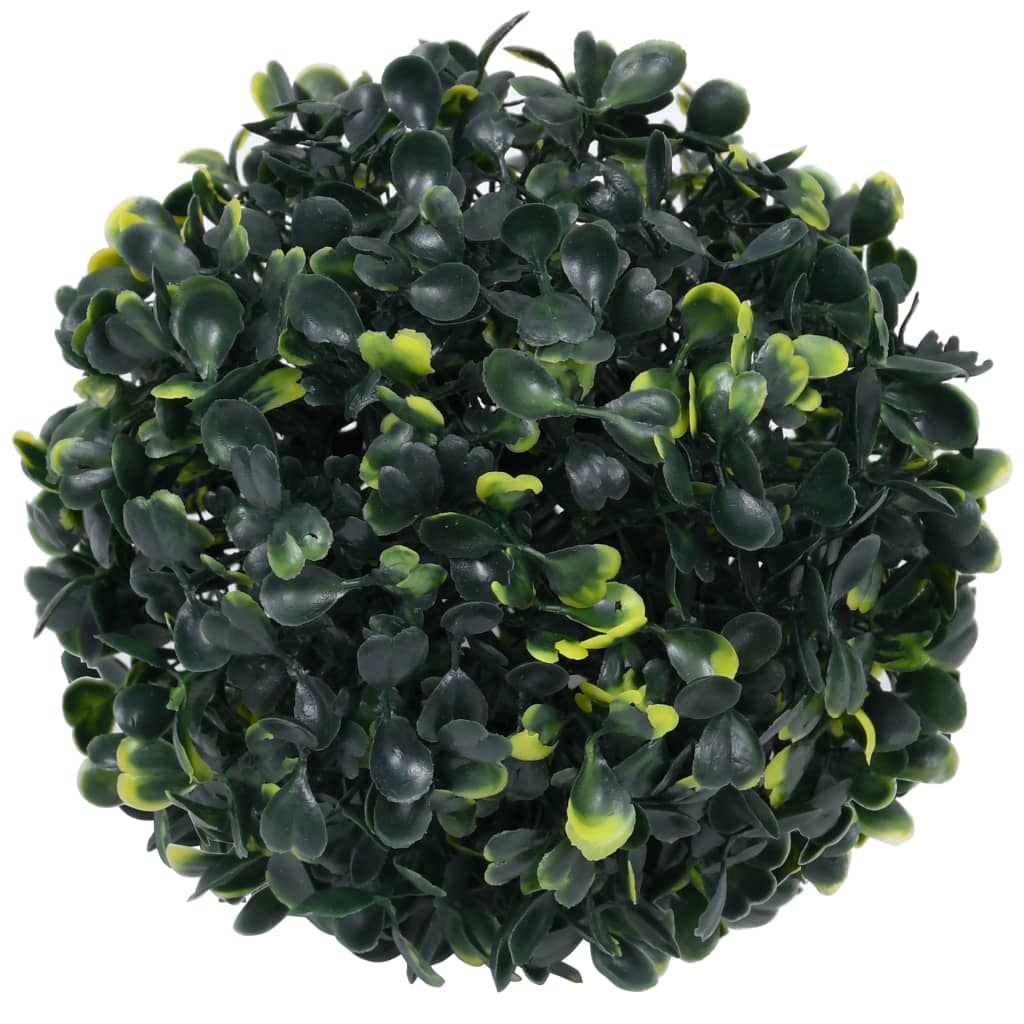 vidaXL Bile de arbuști cimișir artificiali, 4 buc., 12 cm vidaXL Bile de arbuști cimișir artificiali, 4 buc., 12 cm