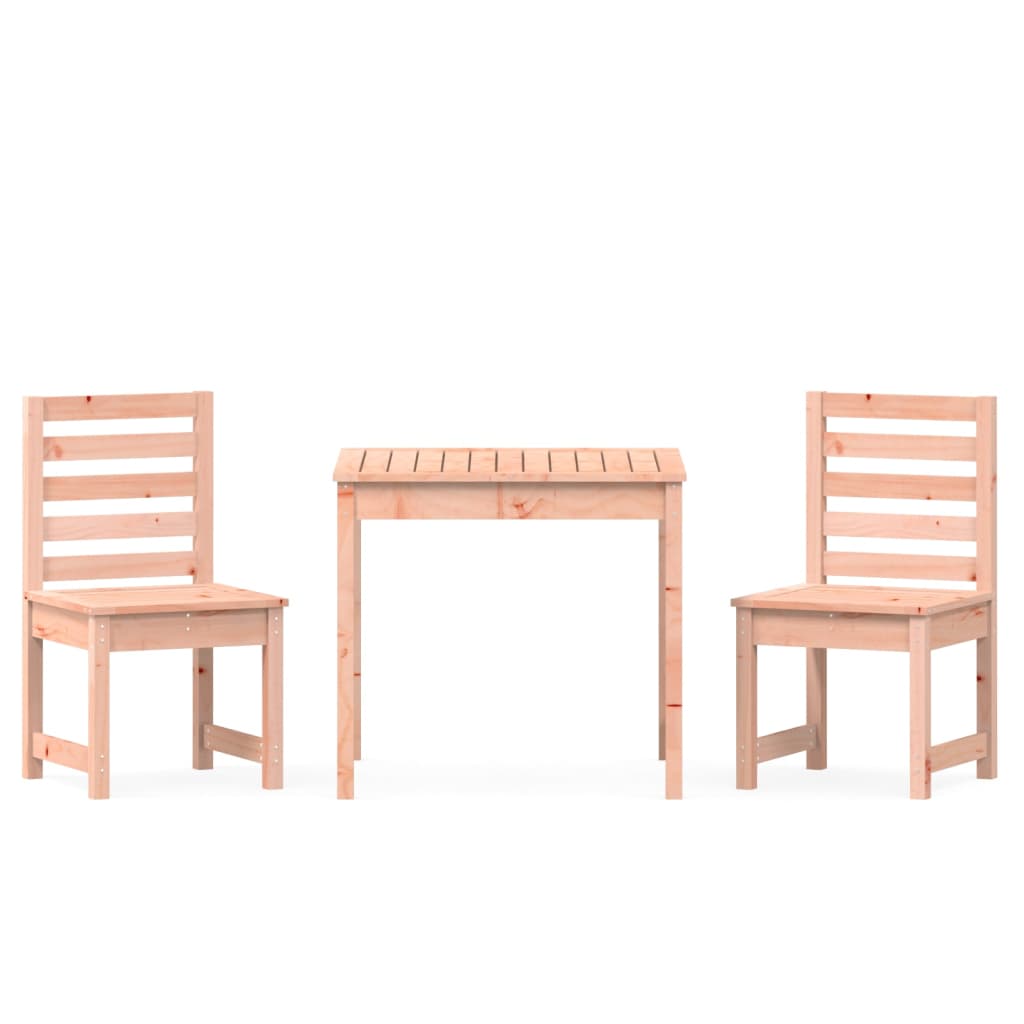vidaXL Set bistro de grădină, 3 piese, lemn masiv douglas vidaXL Set bistro de grădină, 3 piese, lemn masiv douglas