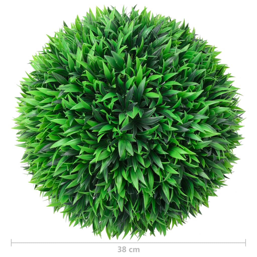vidaXL Bile arbuști cimișir artificial, 2 buc, 38 cm