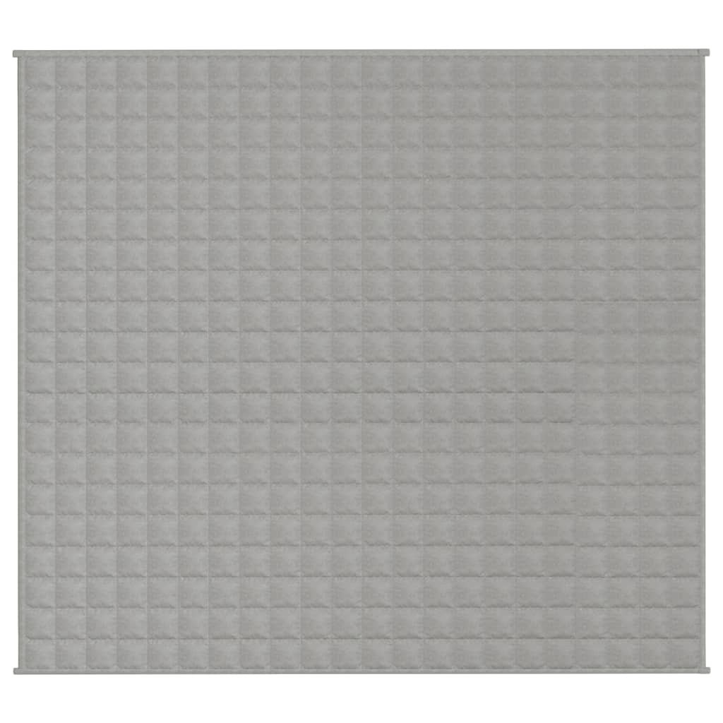 vidaXL Pătură anti-stres, gri, 200x220 cm, 13 kg, material textil vidaXL Pătură anti-stres, gri, 200x220 cm, 13 kg, material textil