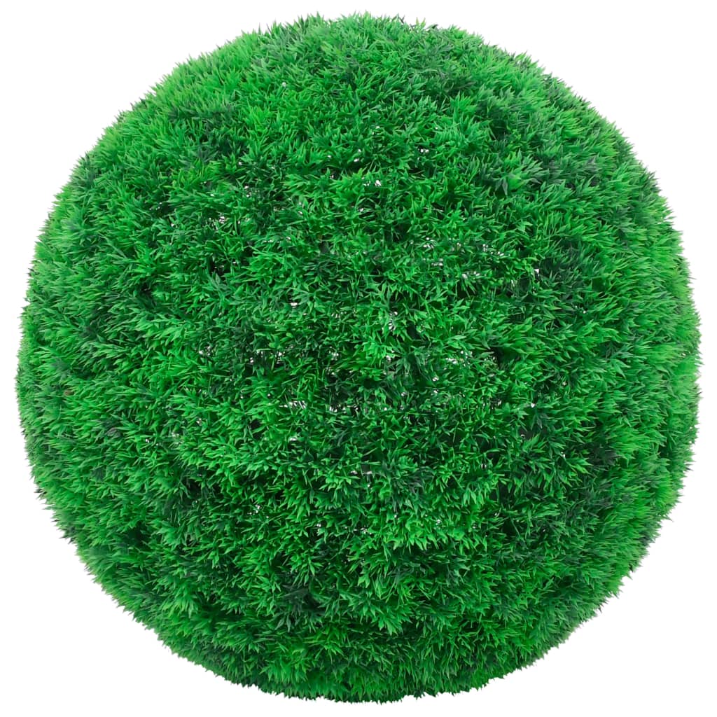 vidaXL Bile de arbuști cimișir artificiali, 2 buc., 35 cm vidaXL Bile de arbuști cimișir artificiali, 2 buc., 35 cm