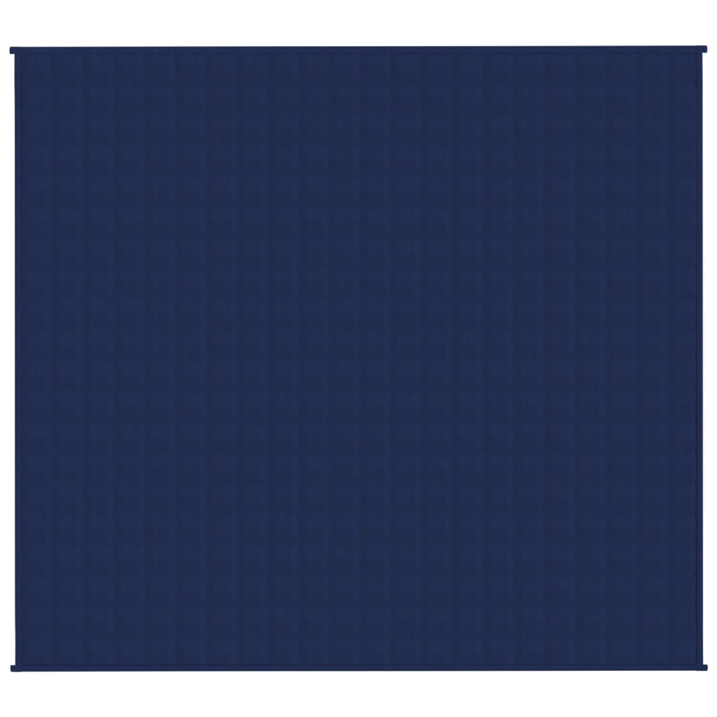 vidaXL Pătură grea, albastru, 200x220 cm, 13 kg, textil vidaXL Pătură grea, albastru, 200x220 cm, 13 kg, textil