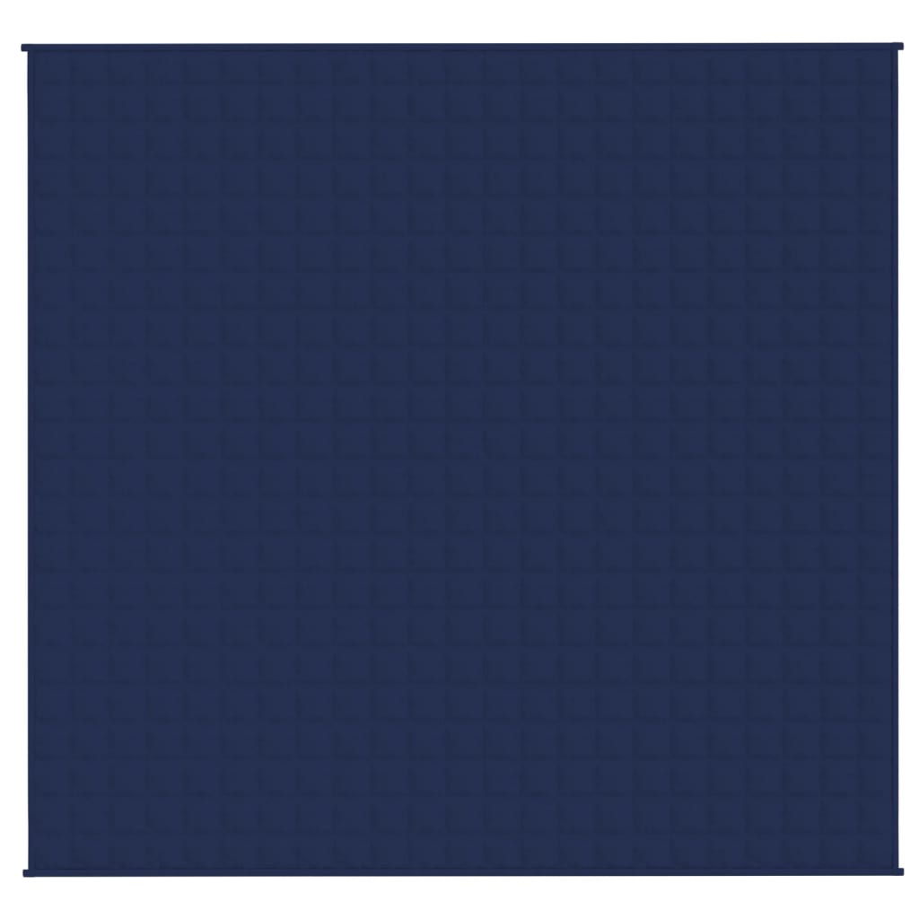 vidaXL Pătură grea, albastru, 220x230 cm, 11 kg, material textil vidaXL Pătură grea, albastru, 220x230 cm, 11 kg, material textil