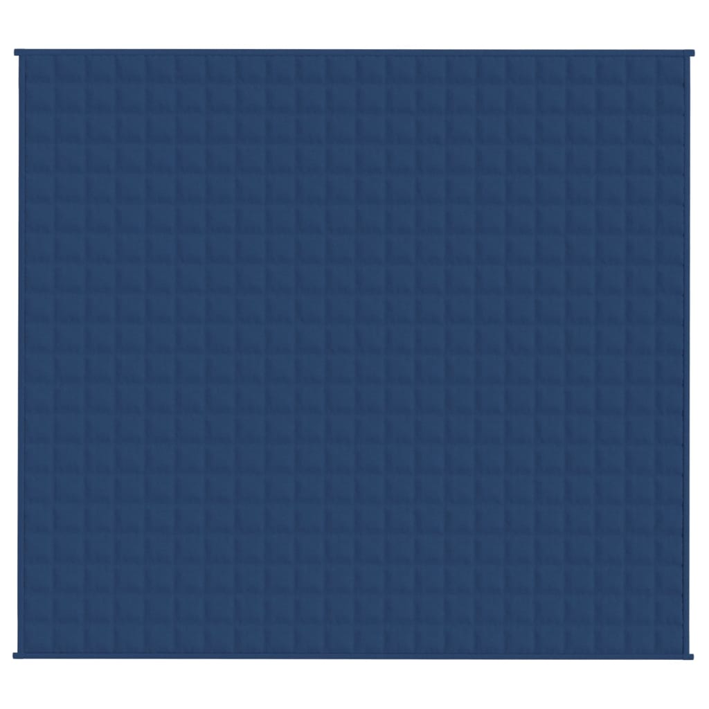 vidaXL Pătură grea, albastru, 200x220 cm, 13 kg, textil vidaXL Pătură grea, albastru, 200x220 cm, 13 kg, textil