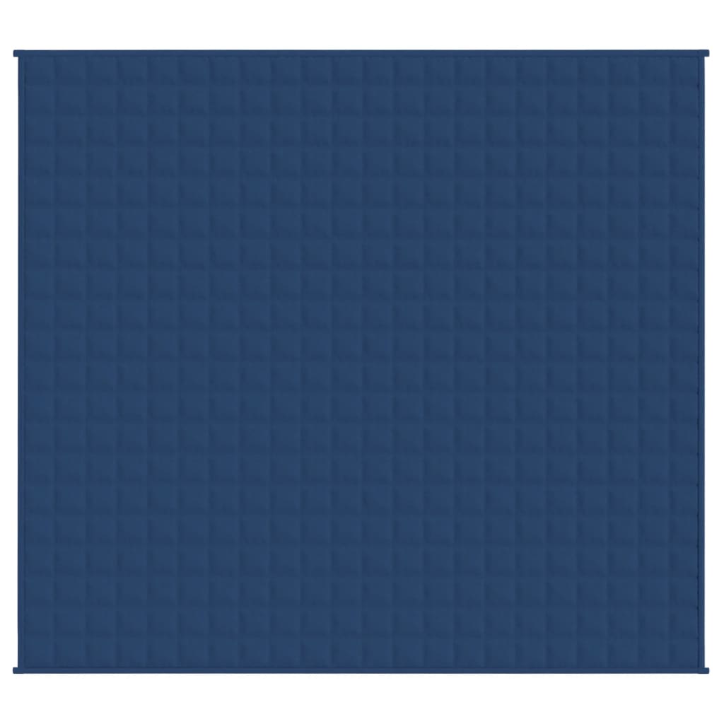 vidaXL Pătură grea, albastru, 220x230 cm, 11 kg, material textil vidaXL Pătură grea, albastru, 220x230 cm, 11 kg, material textil