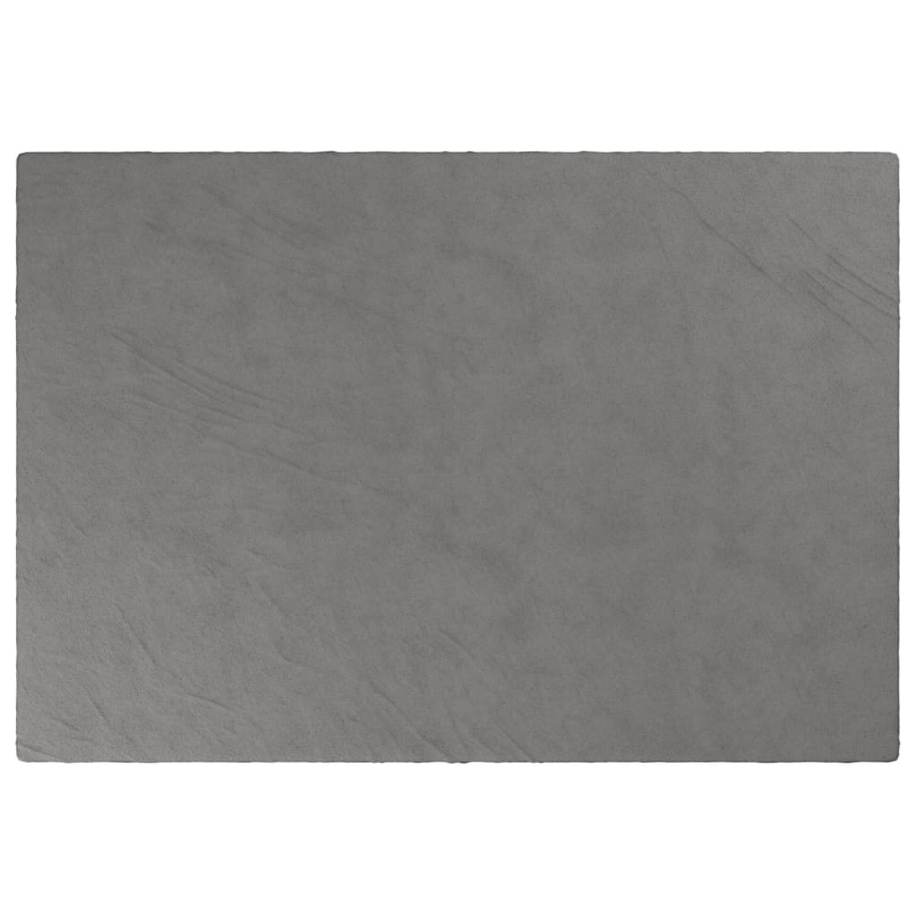 vidaXL Pătură grea cu husă, gri, 135x200 cm, 6 kg, material textil vidaXL Pătură grea cu husă, gri, 135x200 cm, 6 kg, material textil