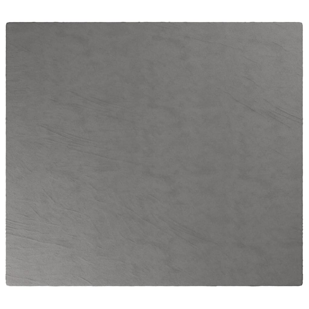 vidaXL Pătură grea cu husă, gri, 200x230 cm, 13 kg, material textil