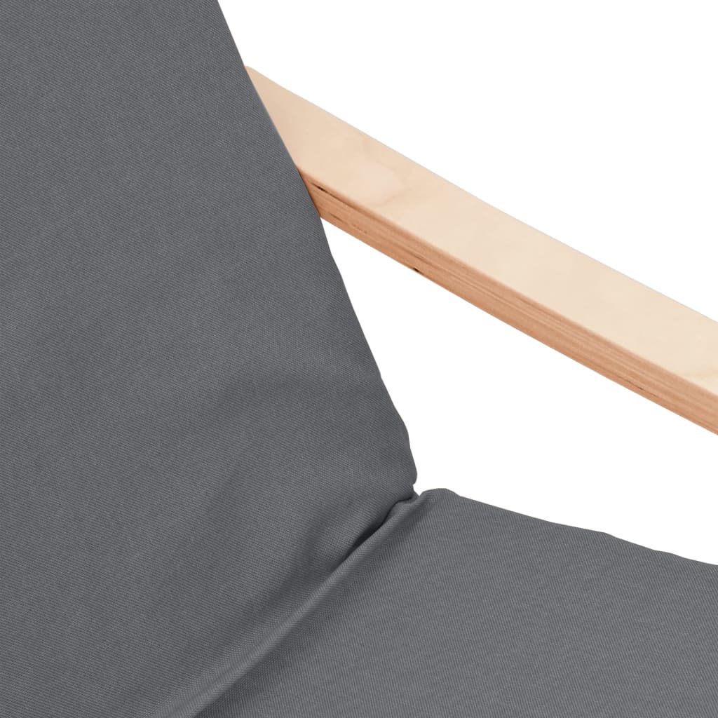 vidaXL Scaun de relaxare cu taburet, gri deschis, textil vidaXL Scaun de relaxare cu taburet, gri deschis, textil