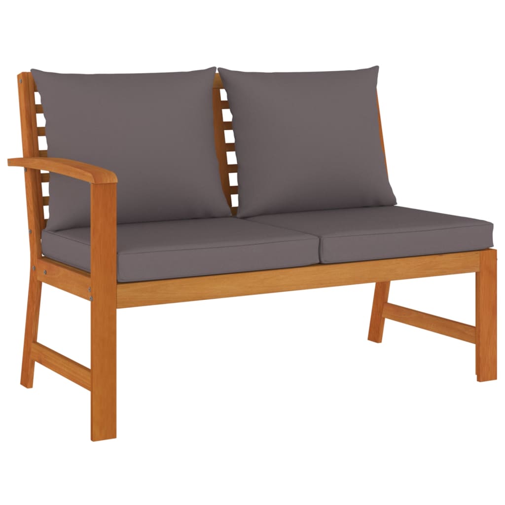 vidaXL Set mobilier grădină cu perne, 6 piese, lemn masiv acacia vidaXL Set mobilier grădină cu perne, 6 piese, lemn masiv acacia