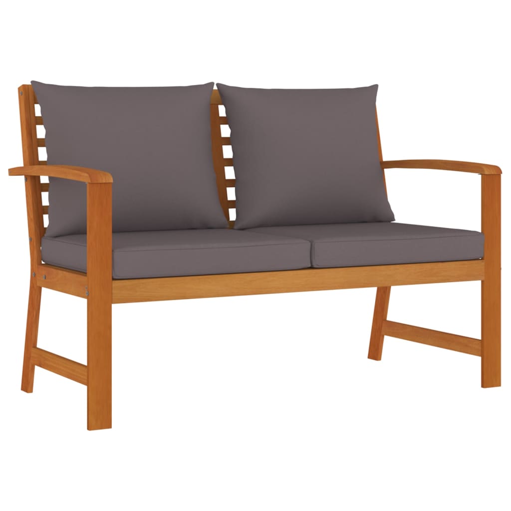 vidaXL Set mobilier de grădină cu perne, 9 piese, lemn masiv de acacia vidaXL Set mobilier de grădină cu perne, 9 piese, lemn masiv de acacia