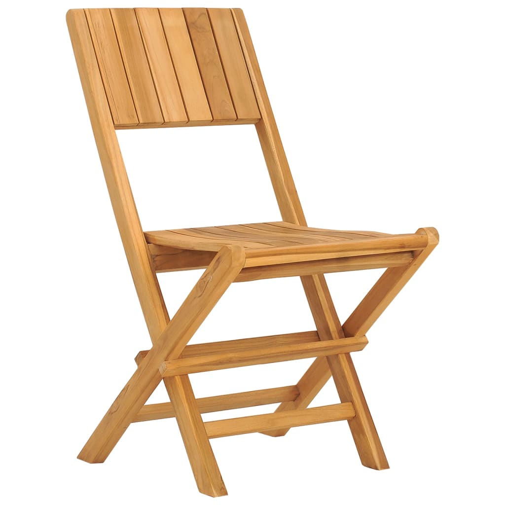vidaXL Scaune de grădină pliante, 6 buc., 47x61x90 cm, lemn masiv tec vidaXL Scaune de grădină pliante, 6 buc., 47x61x90 cm, lemn masiv tec