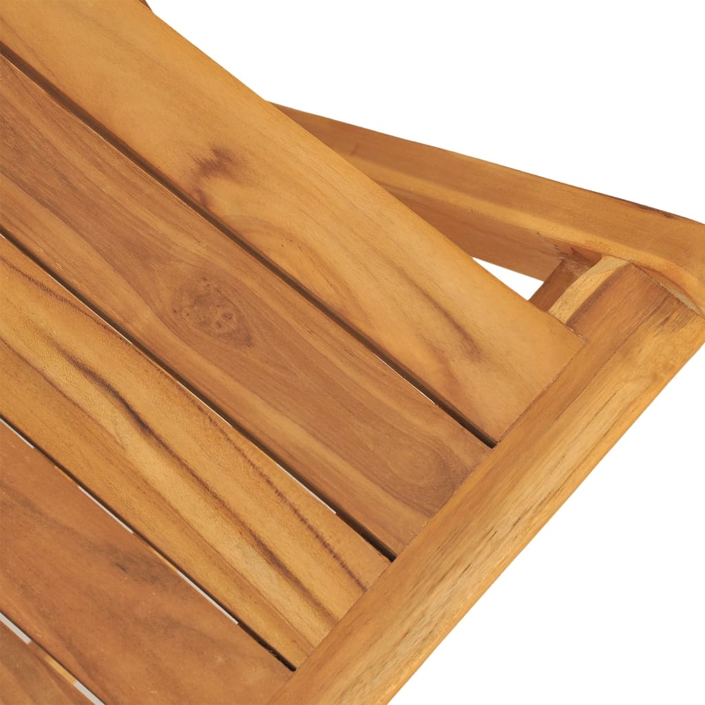 vidaXL Scaune de grădină pliante, 6 buc., 47x61x90 cm, lemn masiv tec vidaXL Scaune de grădină pliante, 6 buc., 47x61x90 cm, lemn masiv tec