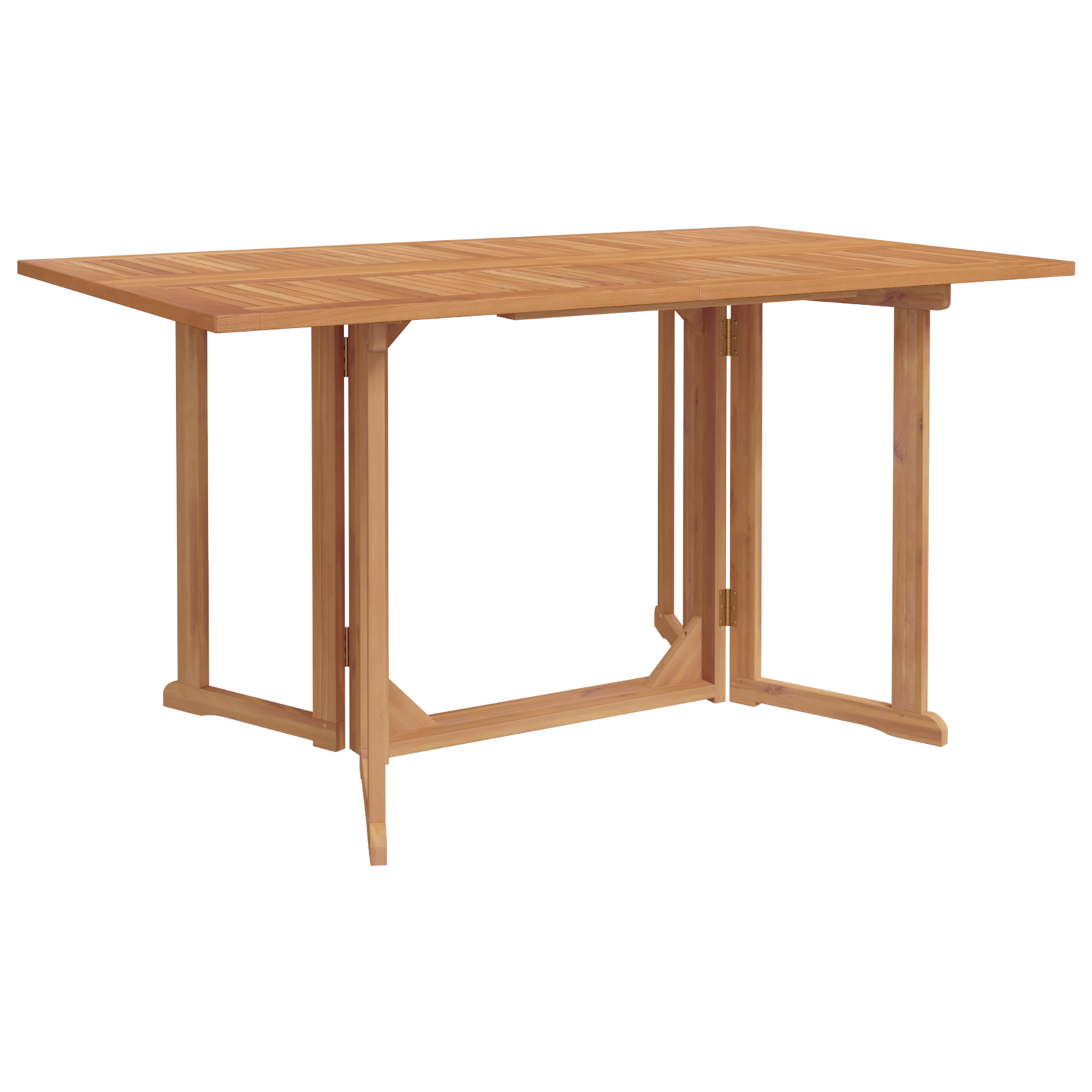 vidaXL Set de masă pentru grădină 7 pcs Maro 140 x 80 x 75 cm vidaXL Set de masă pentru grădină 7 pcs Maro 140 x 80 x 75 cm